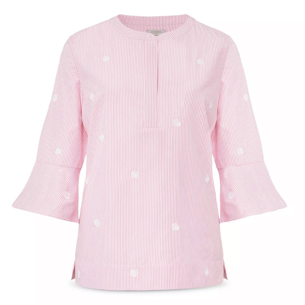 Hobbs London Acacia Shell Print Top